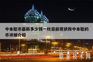 中本聪币最新多少钱一枚目前现状和中本聪的币详细介绍