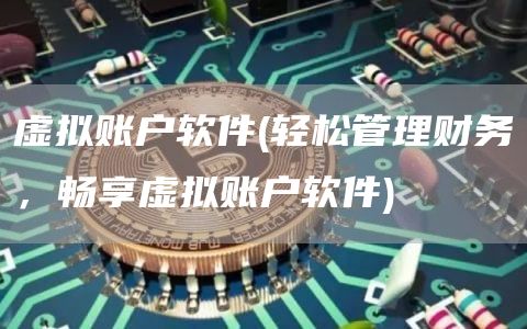 虚拟账户软件 - 轻松管理财务，畅享虚拟账户软件