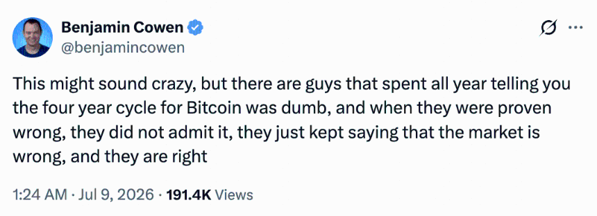 Cowen on BTC